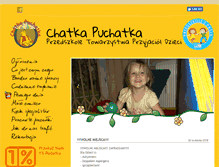 Tablet Screenshot of chatka.puchatka.ists.pl